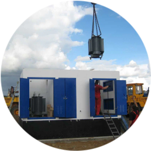 Монтаж трансформаторных подстанций